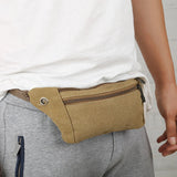 Zipper Pouch Waist Bag for Men and Women