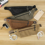 Zipper Pouch Waist Bag for Men and Women