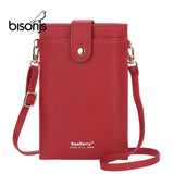 Mini Vertical Crossbodybag Women Shoulder Bags Long Wallet Mobile Phone Bag