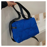 Women's Winter Shoulder Bag with Pendant