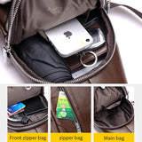 Waterproof Men's Sling Chest Bag USB Charge Shoulder Messenger