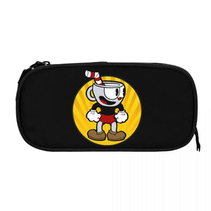 Anime Zipper Pen Bag BOSS Battle Shooting Game Pen Box Child Stationery