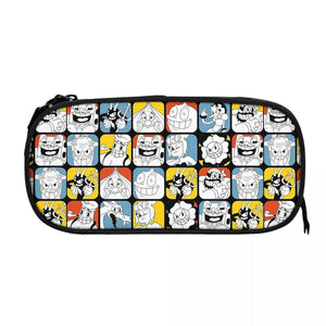 Anime BOSS Battle Shooting Game Pen Box Zipper Pen Bag