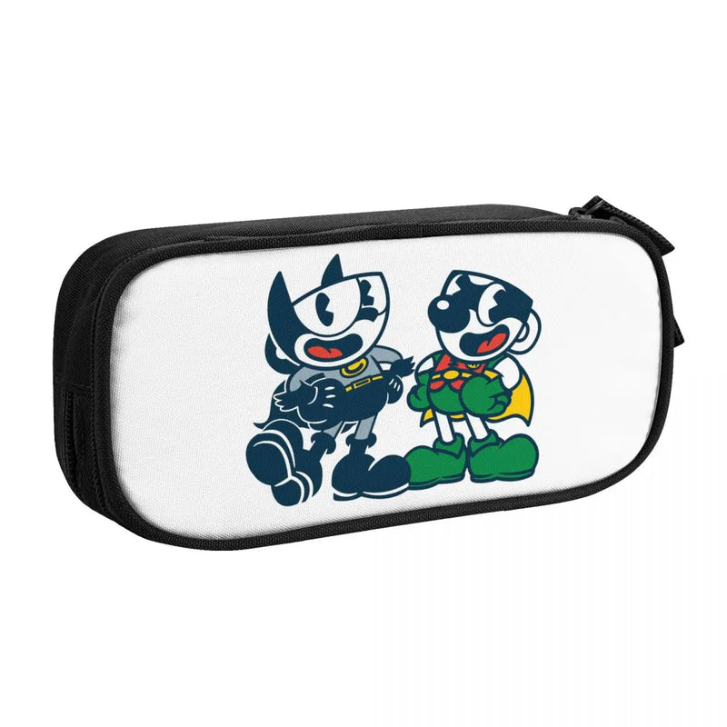 BOSS Battle Shooting Game Pen Box Student School Anime Zipper