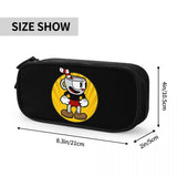 Anime Zipper Pen Bag BOSS Battle Shooting Game Pen Box Child Stationery