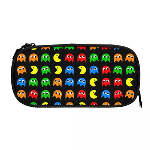 BOSS Battle Shooting Game Pen Box Student School Anime Zipper Pen Bag