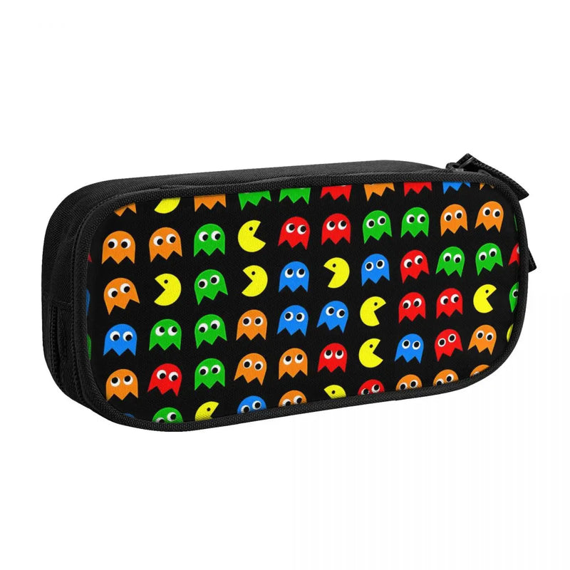 BOSS Battle Shooting Game Pen Box Student School Anime Zipper Pen Bag