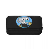 Anime Zipper Pen Bag Student Stationery Case Gift