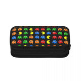 BOSS Battle Shooting Game Pen Box Student School Anime Zipper Pen Bag