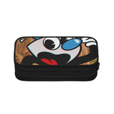 Anime BOSS Battle Shooting Game Student Zipper Pen Bag