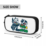 BOSS Battle Shooting Game Pen Box Student School Anime Zipper