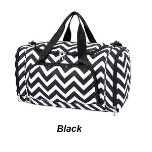 Water Resistant Gym Duffel Bag with Shoe Compartment