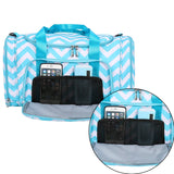 Water Resistant Gym Duffel Bag with Shoe Compartment