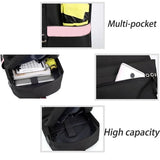 School Backpack USB Charging Canvas Student Backpack For Teenagers
