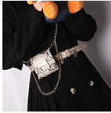 Chain Shoulder Strap Mini Purse Bag