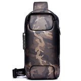 Men's Crossbody Bag with Adjustable Strap
