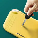 Silicone Case Cover Protector for Switch Lite Gray Yellow
