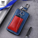 Family Car Special Key Bag Men's Leather Key Bag Mini