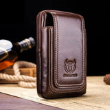 Men's Leather Waist Bag Fanny Pack