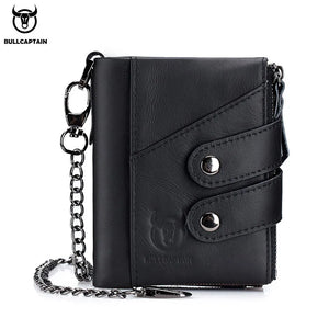 Men's Leather Wallet Anti-Theft Multi-Card Wallet