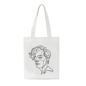 Hip-hop Cartoon Women Shoulder Bag Drop Large Capacity Harajuku Shopping Bag