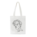 Hip-hop Cartoon Women Shoulder Bag Drop Large Capacity Harajuku Shopping Bag