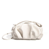 Women's Pleated Handbag Chain Shoulder Crossbody Bag 8P0300