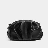 Women's Pleated Handbag Chain Shoulder Crossbody Bag 8P0300