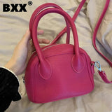 Minority PU Leather Bag For Women Protable Wallet High Crossbody Bags
