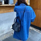 Minority PU Leather Bag For Women Protable Wallet High Crossbody Bags