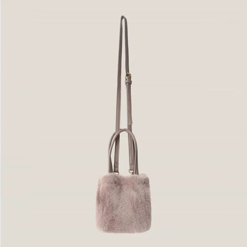 Women's Plush Shoulder Crossbody Bag 8P0273