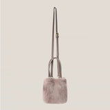 Women's Plush Shoulder Crossbody Bag 8P0273