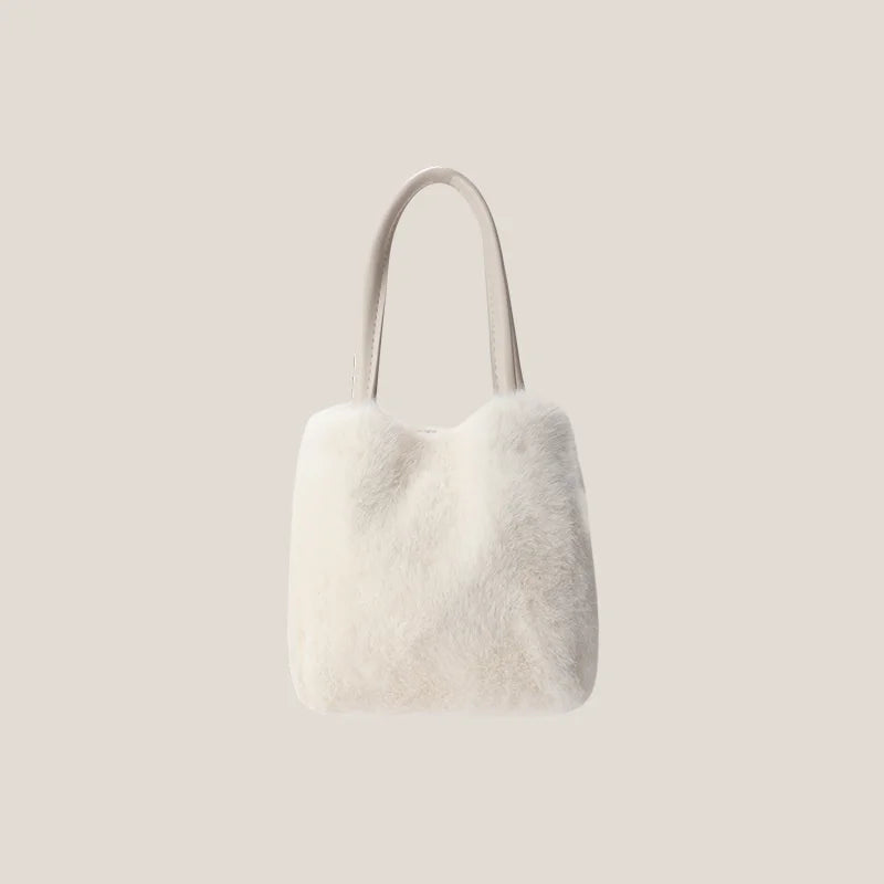 Women's Plush Shoulder Crossbody Bag 8P0273