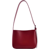 Retro PU Leather Large Capacity Shoulder Bag For Women's Casual