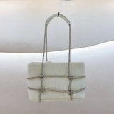 Rhinestone Chain Armpit Bag Women Large Capacity Shoulder Bags