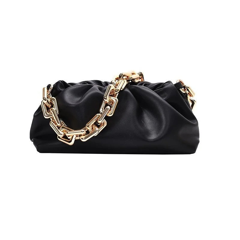 Versatile Women's Shoulder Bag with Chain - 8P080