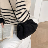High Solid Crossbody Bag for Women 8P0132
