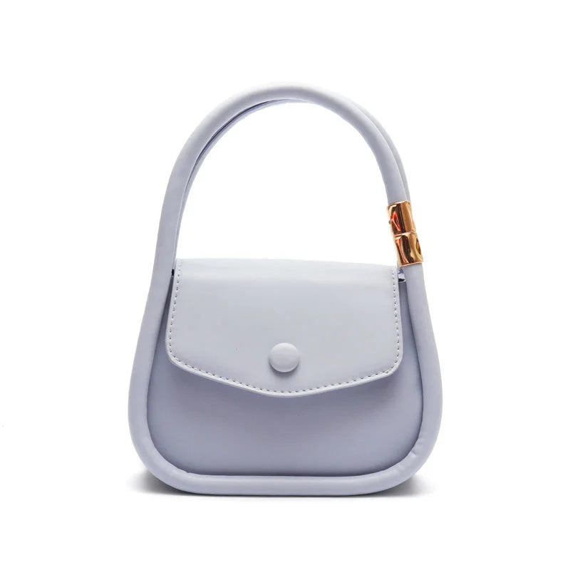 Casual Versatile PU Leather Handbags Women Ladies Vacation Shoulder Bags