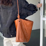 Casual Canvas Tote Handbag Large Capacity Shopping Shoulder Bag