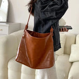 Casual Canvas Tote Handbag Large Capacity Shopping Shoulder Bag