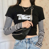 Women's High Solid Chest Bag with Chain Wallet Crossbody