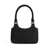 Women's Denim Canvas Casual Underarm Shoulder Bag