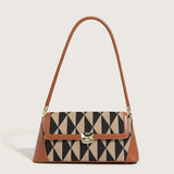 Temperament Patchwork Handbag Women's Crossbody Bag GF4825