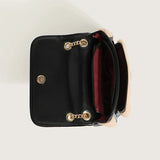 Temperament Plush Patchwork Chain Crossbody Bag GF4723