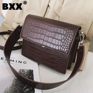 Stone Pattern Wallet Shoulder Crossbody Bag