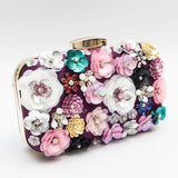 Flower Sequins Evening Shoulder Bag GF4889