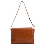 Women's Solid Leather Shoulder Crossbody Bag for Shopping 8S013