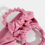 High Chain Shoulder Bags Solid Pleated Female Messenger 8P0291