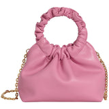 High Chain Shoulder Bags Solid Pleated Female Messenger 8P0291