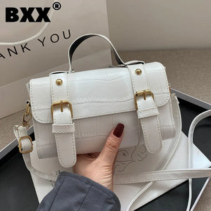 High Solid PU Leather Crossbody Bag for Women GF3669